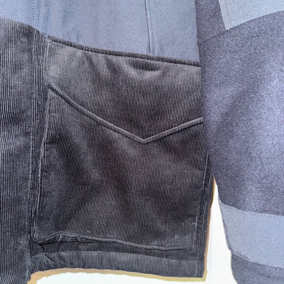 J.Crew Jacket Mens Medium Black Hooded PrimaLoft Corduroy Wool Panels NWT - Picture 9 of 16